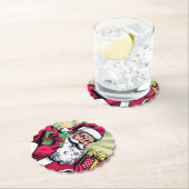 Stripboek Kerstman/Kerstmis Kartonnen Onderzetters (Insitu)