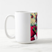 Stripboek Kerstman/Kerstmis Koffiemok (Links)