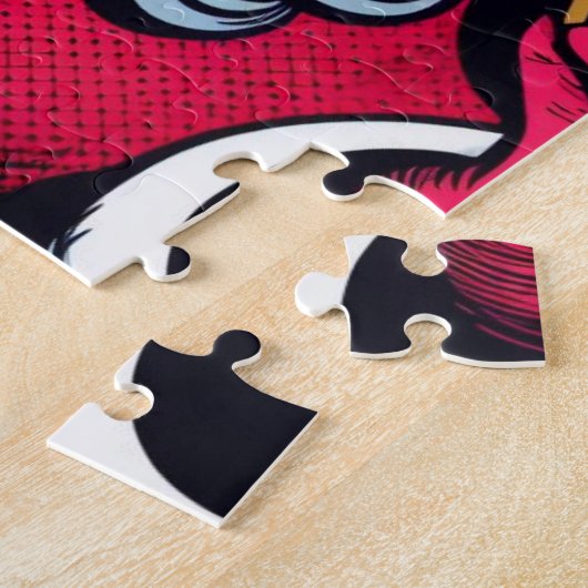 Stripboek Kerstman/Kerstmis Legpuzzel (Zijkant)