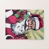 Stripboek Kerstman/Kerstmis Legpuzzel (Horizontaal)