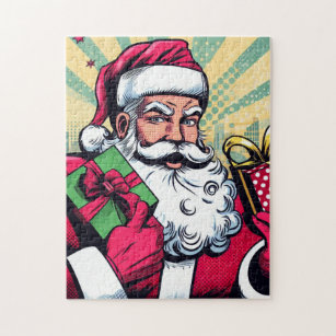 Stripboek Kerstman/Kerstmis Legpuzzel