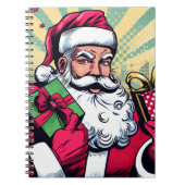 Stripboek Kerstman/Kerstmis Notitieboek (Voorkant)
