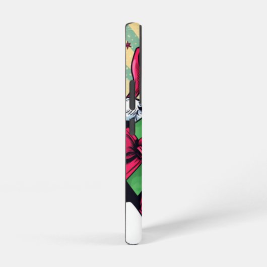 Stripboek Kerstman/Kerstmis Samsung Galaxy Hoesje (Rechterkant)