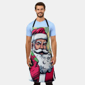 Stripboek Kerstman/Kerstmis Schort (Gedragen)