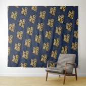 Stripboek Lachzone Tekst Navy Foto Achtergrond Wandkleed (In Situ (horizontaal))