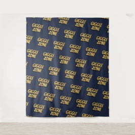 Stripboek Lachzone Tekst Navy Foto Achtergrond Wandkleed