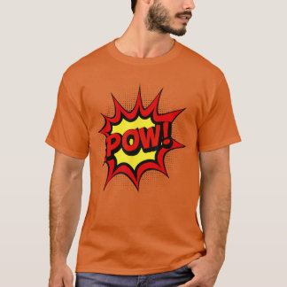Stripboek Onomatopee meisje T-shirt