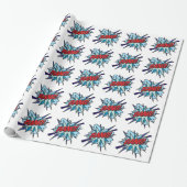 Stripboek Pop Art BANG Cadeaupapier (Uitgerold)