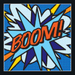 Stripboek Pop Art BOOM Superheld Poster<br><div class="desc">Een cool, trendy en leuk ontwerp dat de boem, zap, pow in je huis, kantoor en leven brengt. Een geweldig cadeau voor jou, je vrienden of je familie. Ontworpen door ComicBookPop© op www.zazzle.com/comicbookpop*</div>