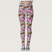 Stripboek Pop Art CHICA Leggings (Voorkant)