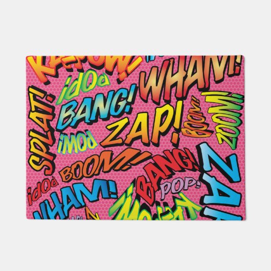 Stripboek Pop Art Geluiden Deurmat (Voorkant)