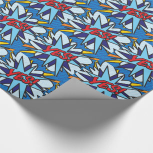 Stripboek Pop Art JA Cadeaupapier