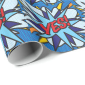 Stripboek Pop Art JA Cadeaupapier (Rol Hoek)