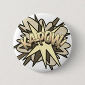 Stripboek Pop Art KA-POW! Ronde Button 5,7 Cm (Voorkant)