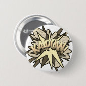 Stripboek Pop Art KA-POW!  Ronde Button 5,7 Cm (Voorkant /achterkant)