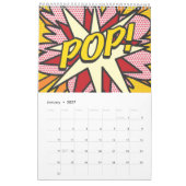 Stripboek Pop Art Kalender (Jan 2027)
