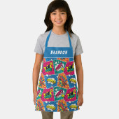 Stripboek Pop Art Kinder Schort (Insitu)