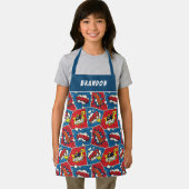 Stripboek Pop Art Kinder Schort (Insitu)