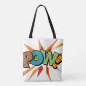 Stripboek Pop Art POP! POW! Tote Bag (Achterkant)