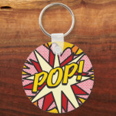 Stripboek Pop Art POP! Sleutelhanger (Voorkant)