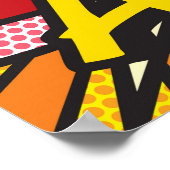 Stripboek POP ART Poster (Hoek)