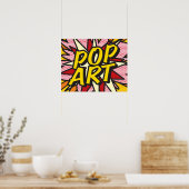 Stripboek POP ART Poster (Keuken)