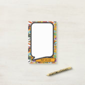 Stripboek Pop Art Praatwolk Post-it® Notes (Op bureau)
