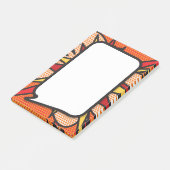 Stripboek Pop Art Spreekwolk Post-it® Notes (Schuin)