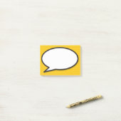 Stripboek Pop Art Spreekwolk Post-it® Notes (Op bureau)