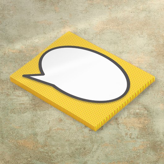 Stripboek Pop Art Spreekwolk Post-it® Notes