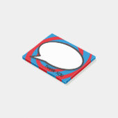 Stripboek Pop Art Spreekwolkendank Je Post-it® Notes (Schuin)