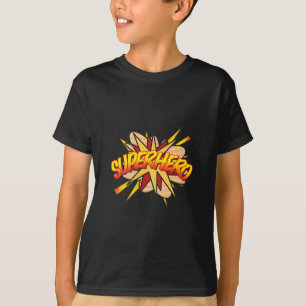 Stripboek Pop Art SUPERHELD T-shirt