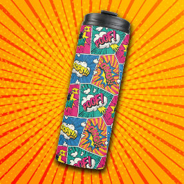 Stripboek Pop Art  Thermosbeker