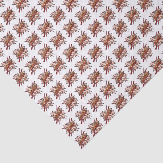 Stripboek Pop Kunst LIEFDE Tissuepapier (Detail)