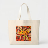 Stripboek POW! Grote Tote Bag (Voorkant)