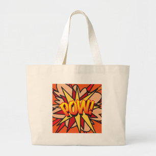Stripboek POW! Grote Tote Bag