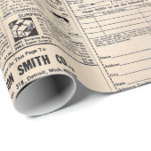  stripboek Rubrieksadvertentie Cadeaupapier (Rol Hoek)