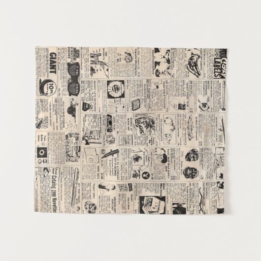  stripboek Rubrieksadvertentie Wandkleed (Voorkant (horizontaal))