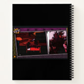 stripboek schoolboek voor onderwijs en kunst notitieboek (Achterkant)