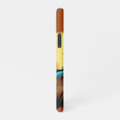 Stripboek Stijl Weerwolf voor Volle Maan iPhone Hoesje (Rechterkant)