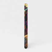 Stripboek Stijl Weerwolf voor Volle Maan iPhone Hoesje (Linkerkant)