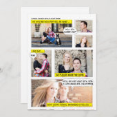 Stripboek Strip Bewaar de datum Save The Date (Voorkant / Achterkant)