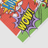 Stripboek Verjaardagsfeest! Tissuepapier (Detail)