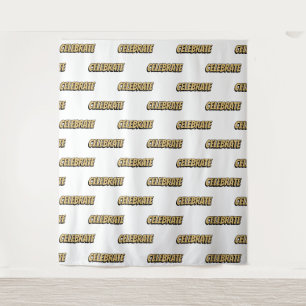 Stripboek vier patroon witte foto achtergrond wandkleed