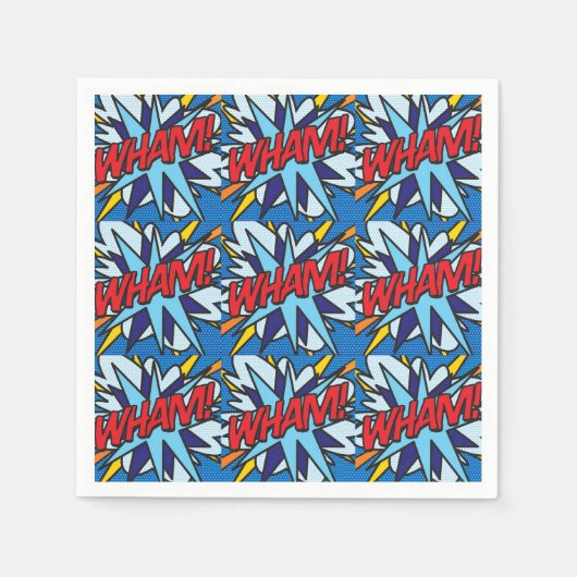 Stripboek WHAM Servet (Voorkant)