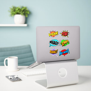 Stripboek Woorden Sticker