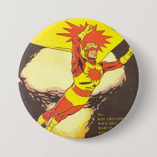  stripboeken ronde button 7,6 cm (Voorkant)