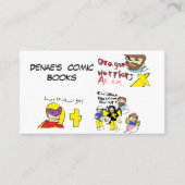 stripboeken van Denae Visitekaartje (Voorkant)