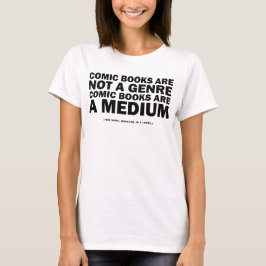stripboeken zijn geen genre t-shirt