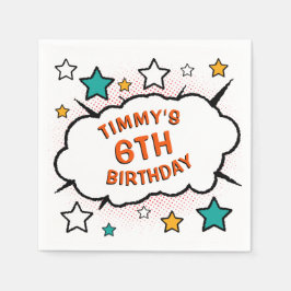 Stripboekenfeest! Servetten